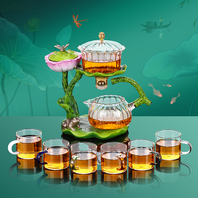 【汀和大福】荷荷美美2023新款自動茶具！